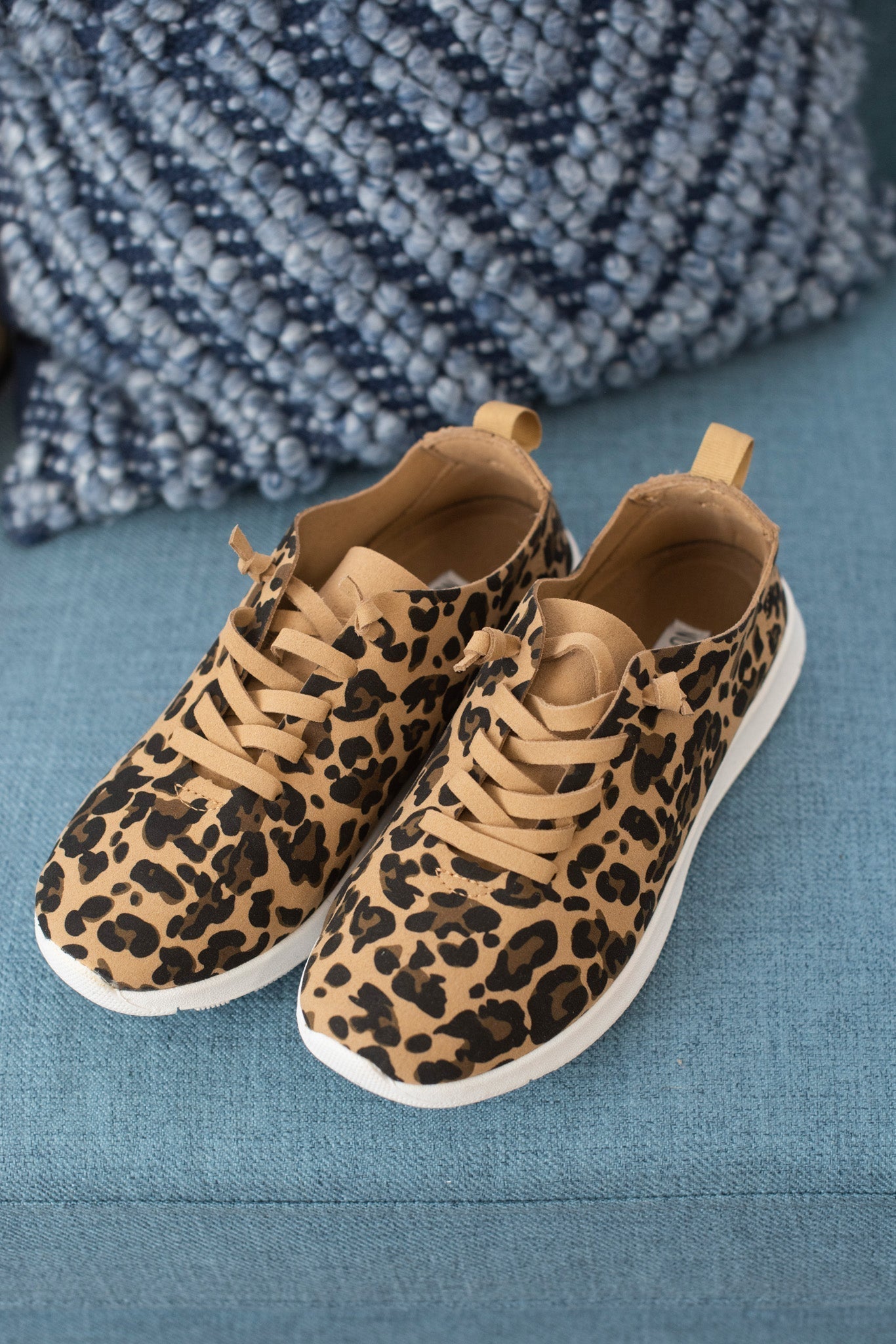 Not Rated Mayo Sneaker Leopard Print Wide Width Shoes Naughty Monkey