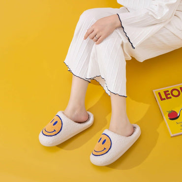 Melody Smiley Face Slippers - Love Salve