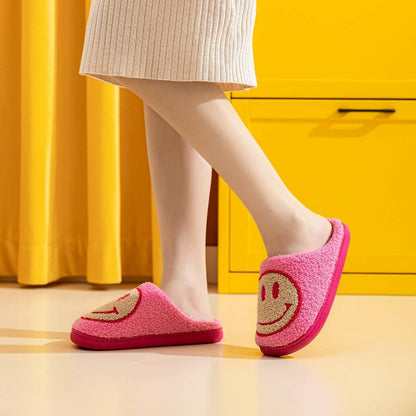 Melody Smiley Face Slippers - Love Salve