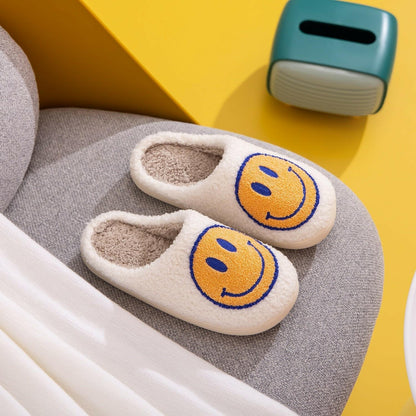 Melody Smiley Face Slippers - Love Salve