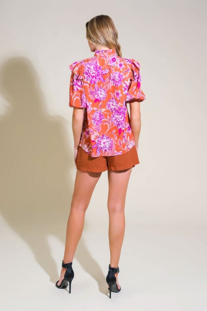MEMORIES IN FOCUS WOVEN TOP - Love Salve