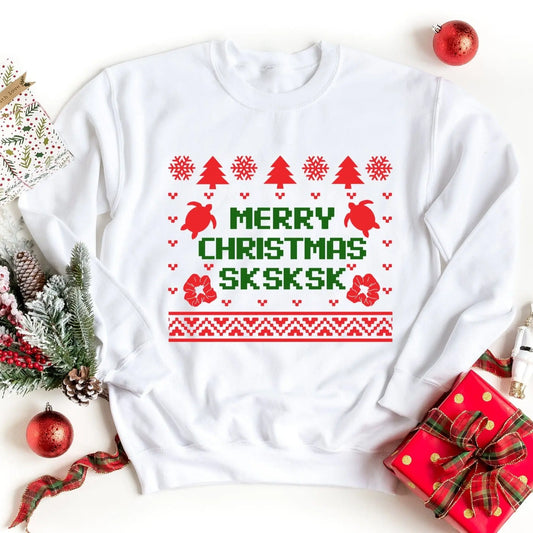 Merry Christmas SKSK Sweatshirt Adorb Custom Tees