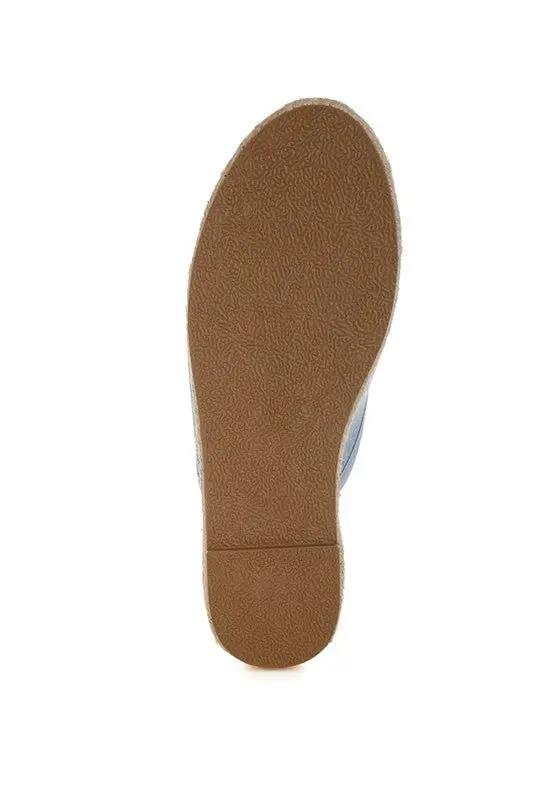 Midori Denim Slip-On Mules for Casual Summer Style - Love Salve 