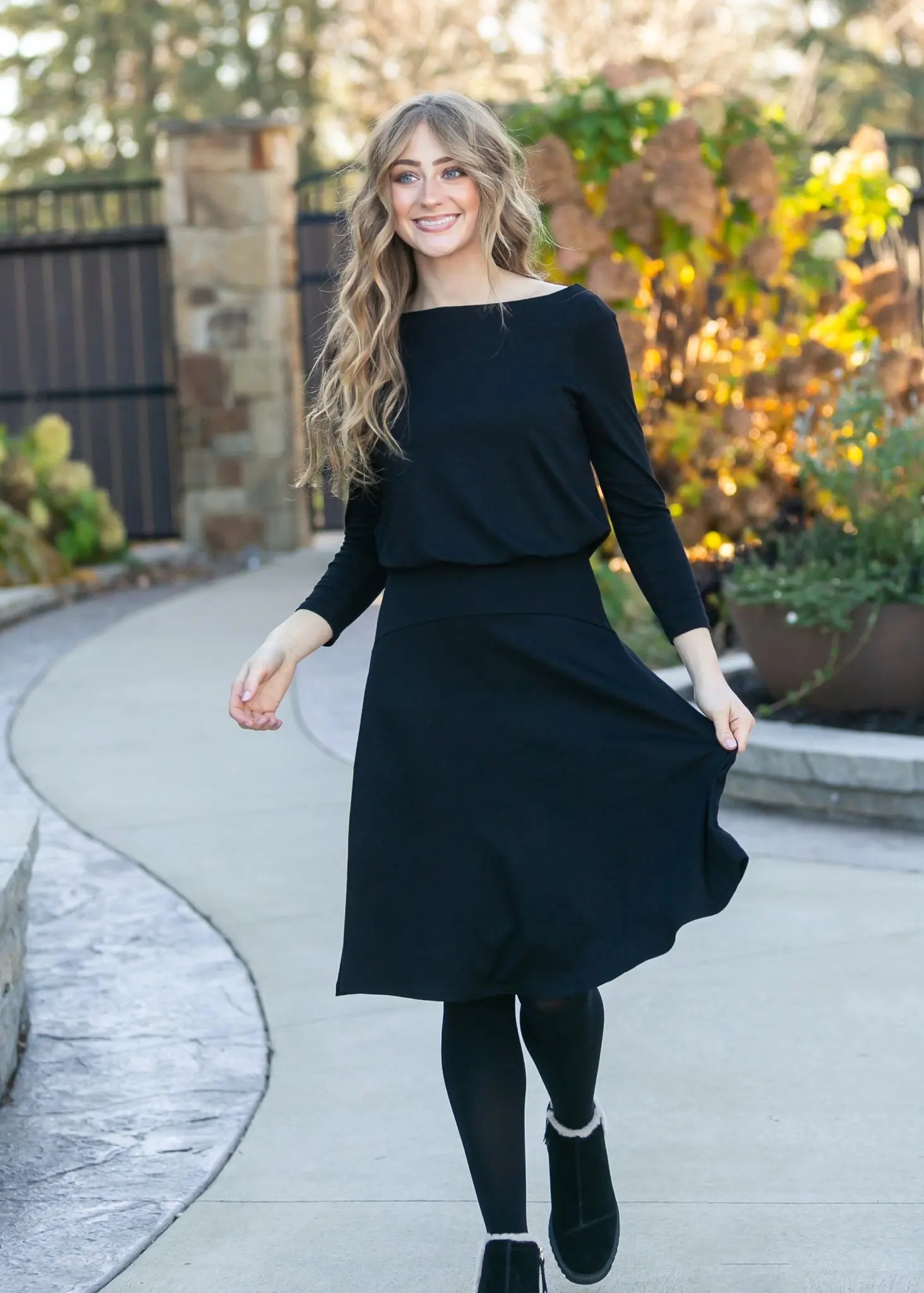 Millie Knit Midi Dress Inherit Co.