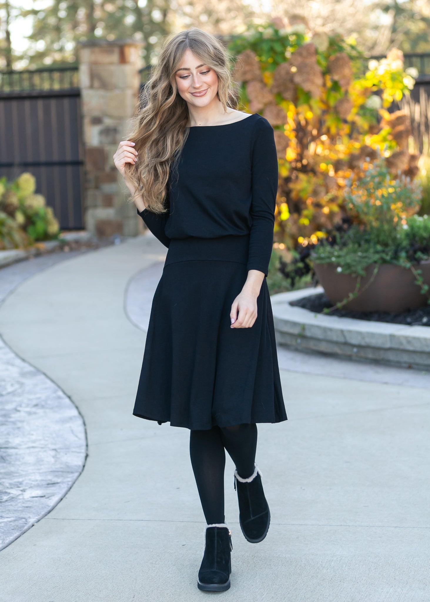 Millie Knit Midi Dress Inherit Co.