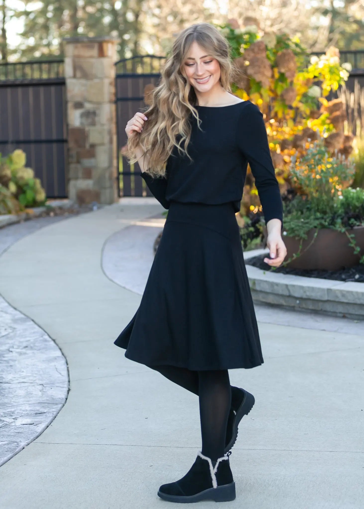 Millie Knit Midi Dress Inherit Co.