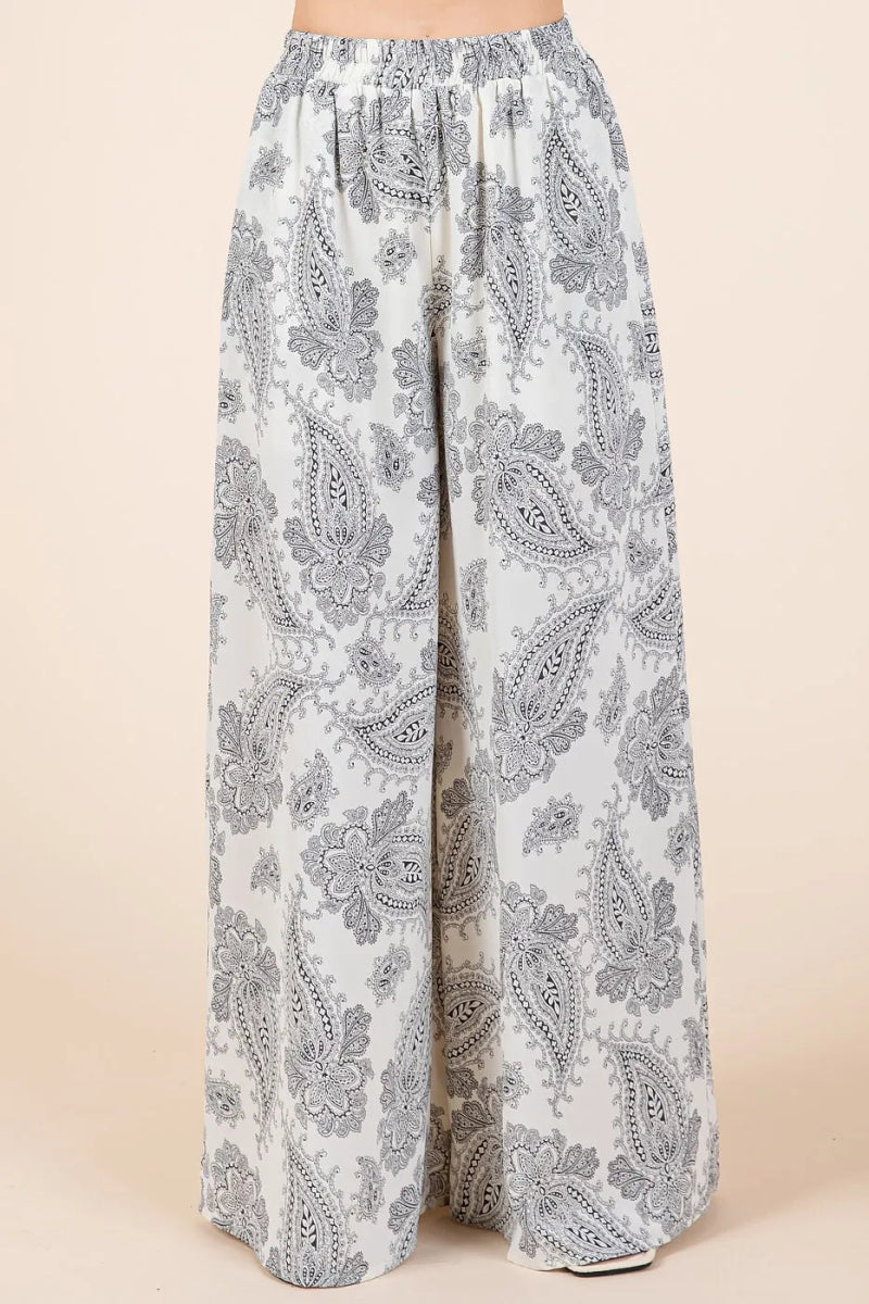 Mittoshop Paisley Print Cami and Pants Set - Love Salve