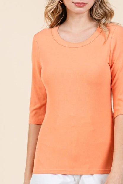 Mittoshop Round Neck Half Sleeve T-Shirt for Women - Love Salve 