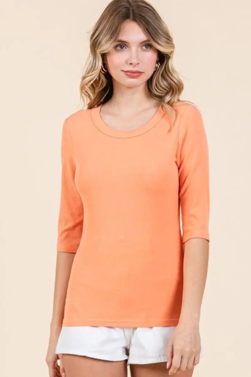 Mittoshop Round Neck Half Sleeve T-Shirt for Women - Love Salve 