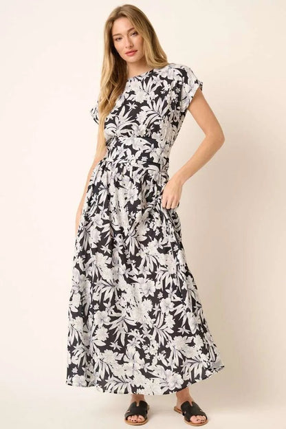 Mittoshop Tropical Print Top and Skirt Set - Love Salve