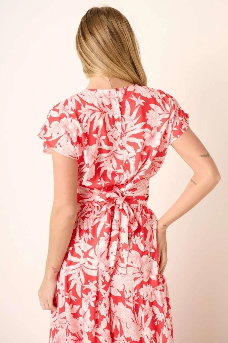 Mittoshop Tropical Print Top and Skirt Set - Love Salve