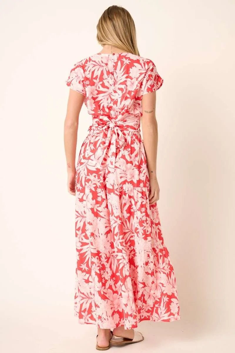 Mittoshop Tropical Print Top and Skirt Set - Love Salve