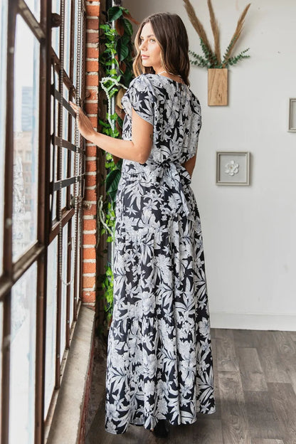 Mittoshop Tropical Print Top and Skirt Set - Love Salve