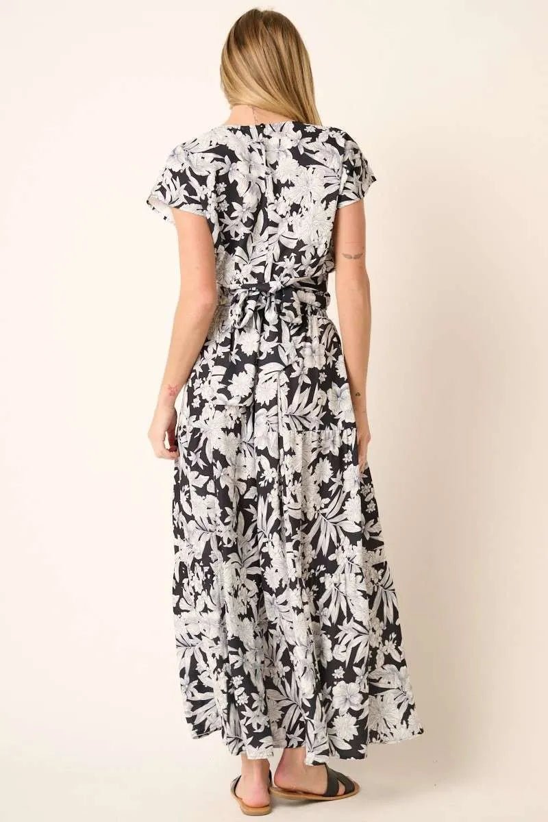 Mittoshop Tropical Print Top and Skirt Set - Love Salve