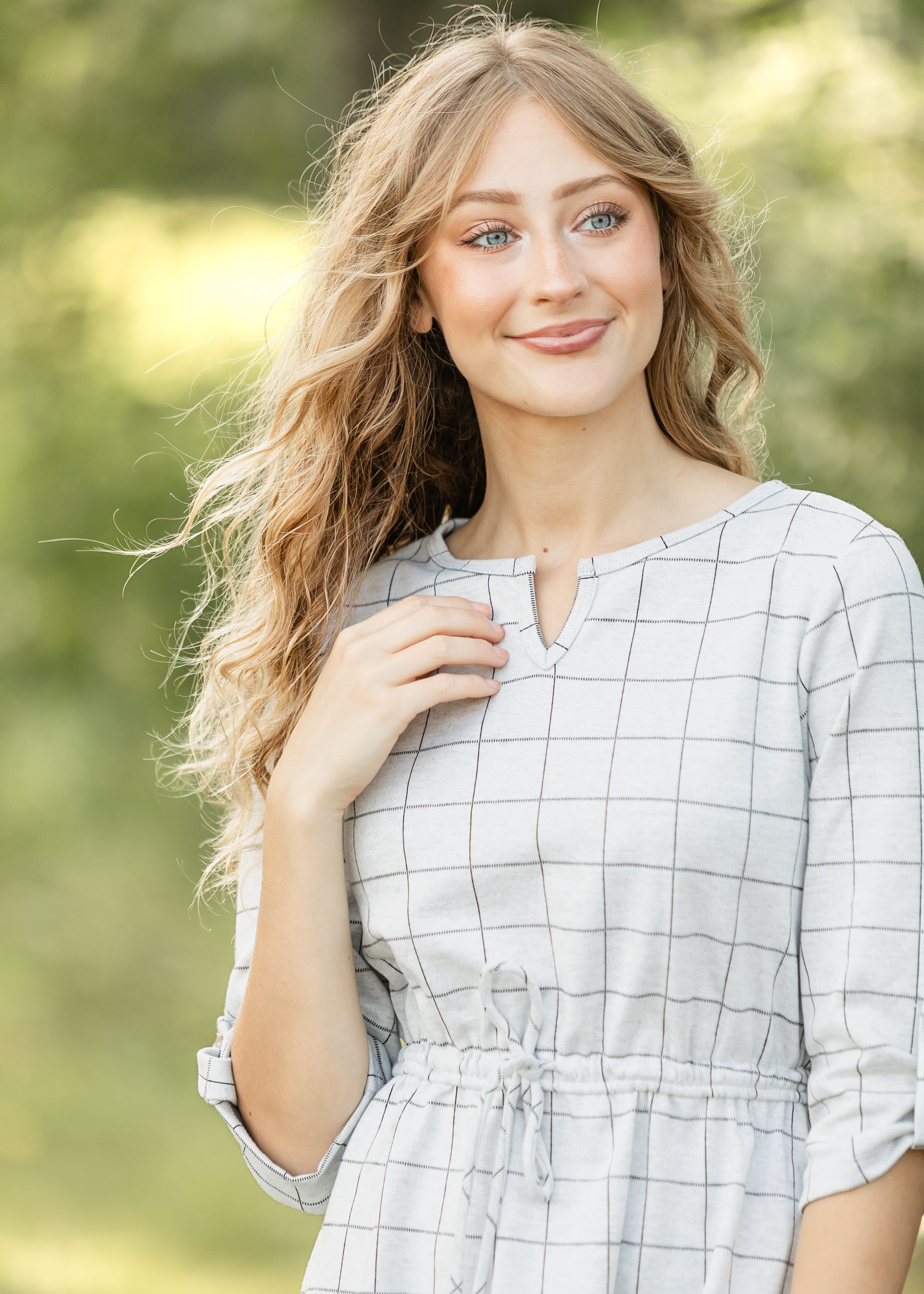 Monica Tie Waist Midi Dress Inherit Co.