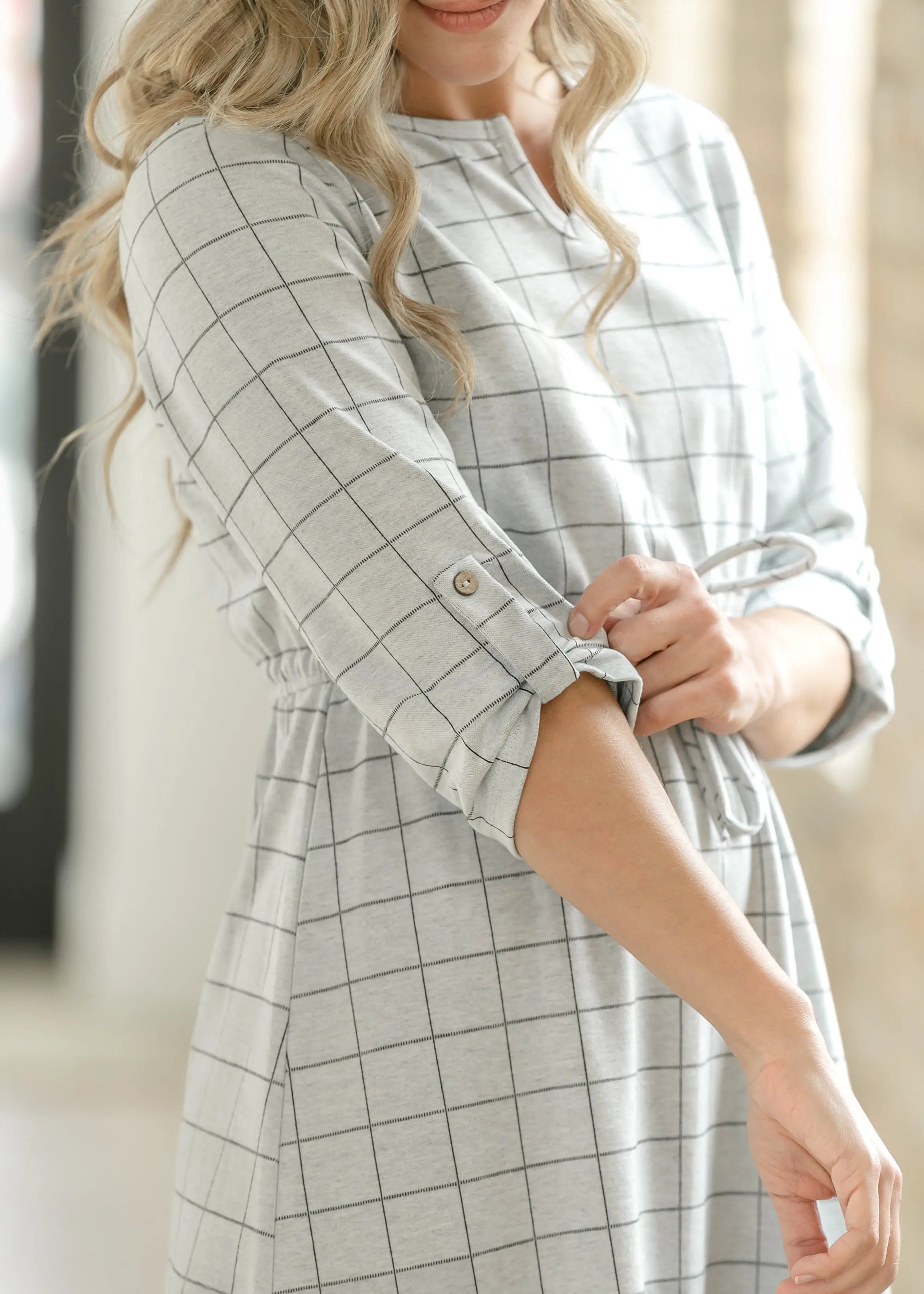 Monica Tie Waist Midi Dress Inherit Co.