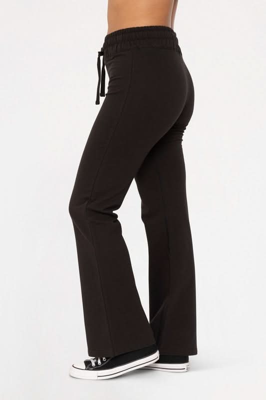 Mono B Drawstring Flared Pants - Love Salve 