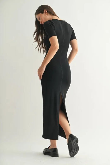 MONO B Laguna Soft Drape Maxi Dress For Women’s Style - Love Salve 