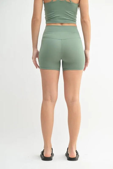 MONO B Venice Cloud Light Contour Biker Shorts for Women - Love Salve
