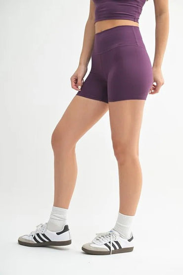 MONO B Venice Cloud Light Contour Biker Shorts for Women - Love Salve 