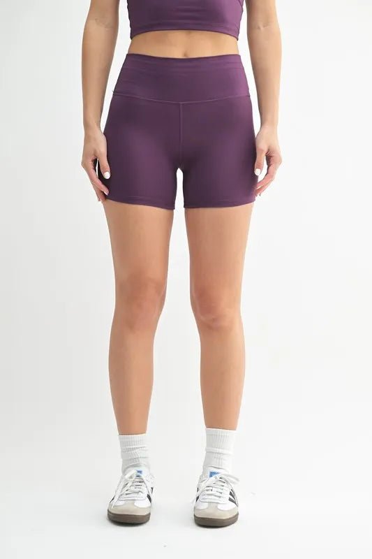 MONO B Venice Cloud Light Contour Biker Shorts for Women - Love Salve 