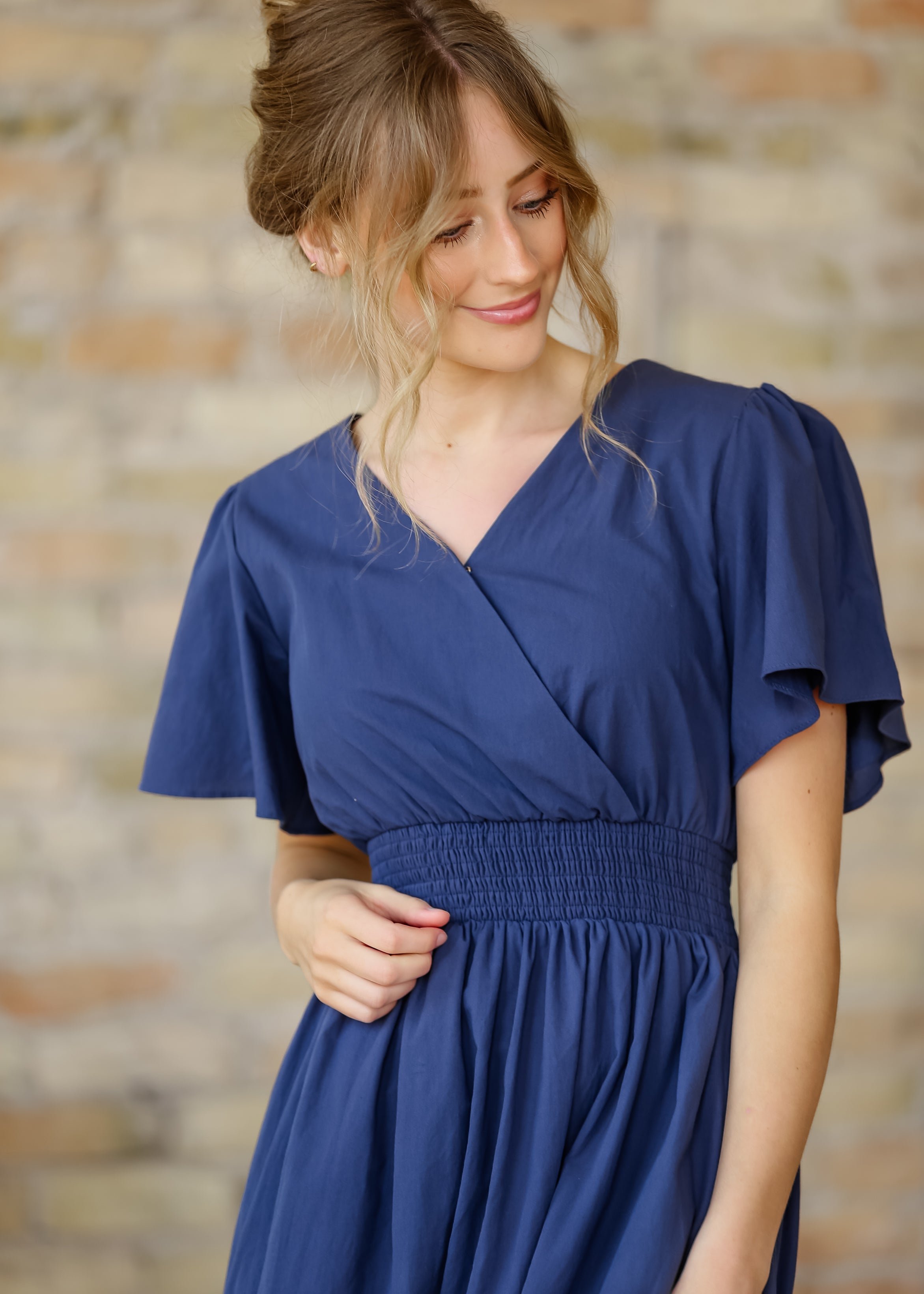 Montie Flutter Sleeve Maxi Dress - FINAL SALE Inherit Co.