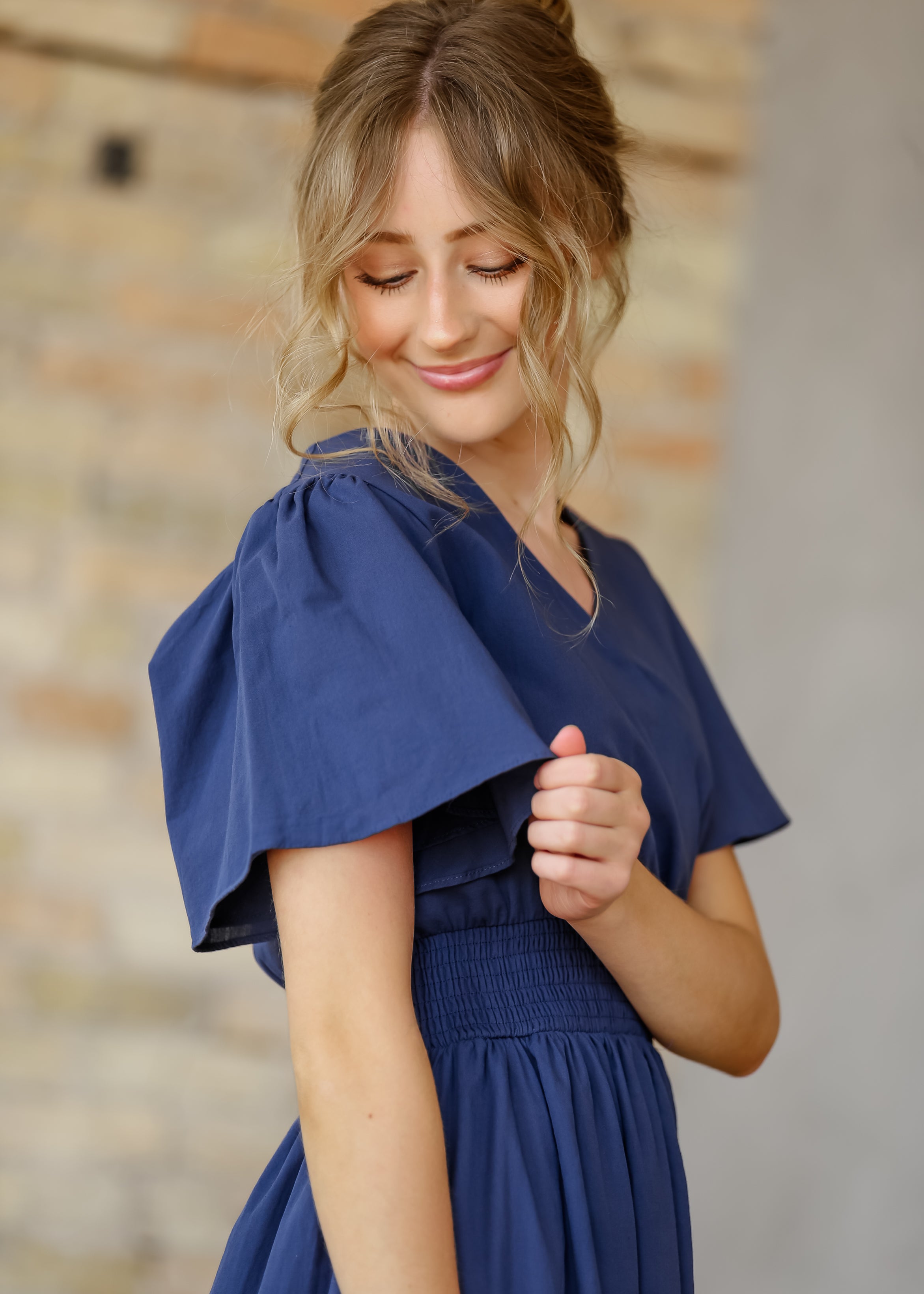 Montie Flutter Sleeve Maxi Dress - FINAL SALE Inherit Co.