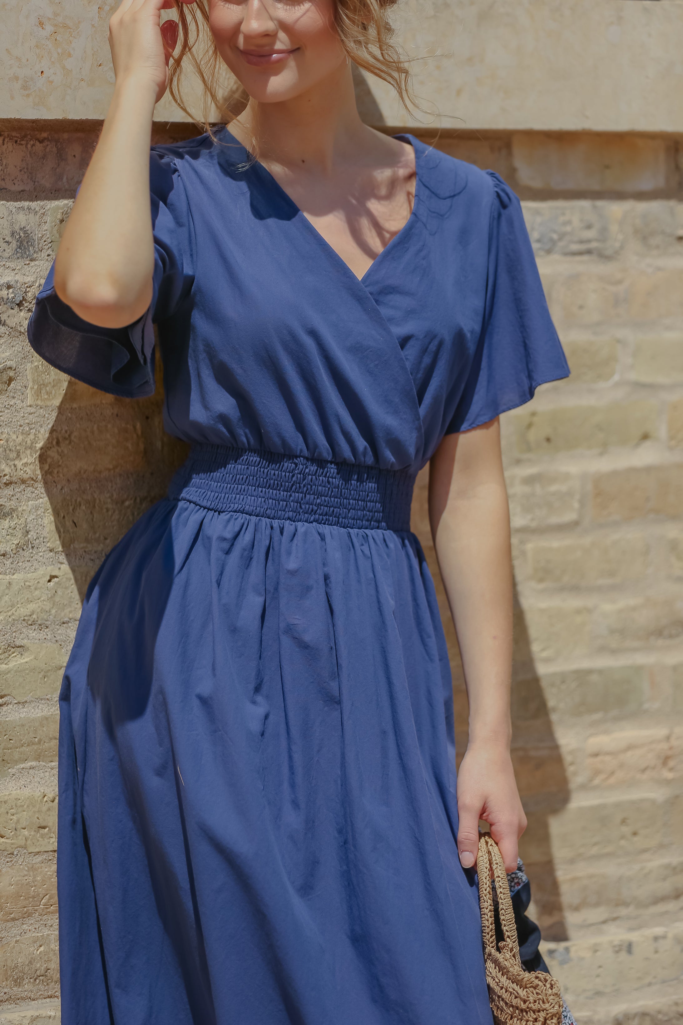 Montie Flutter Sleeve Maxi Dress - FINAL SALE Inherit Co.