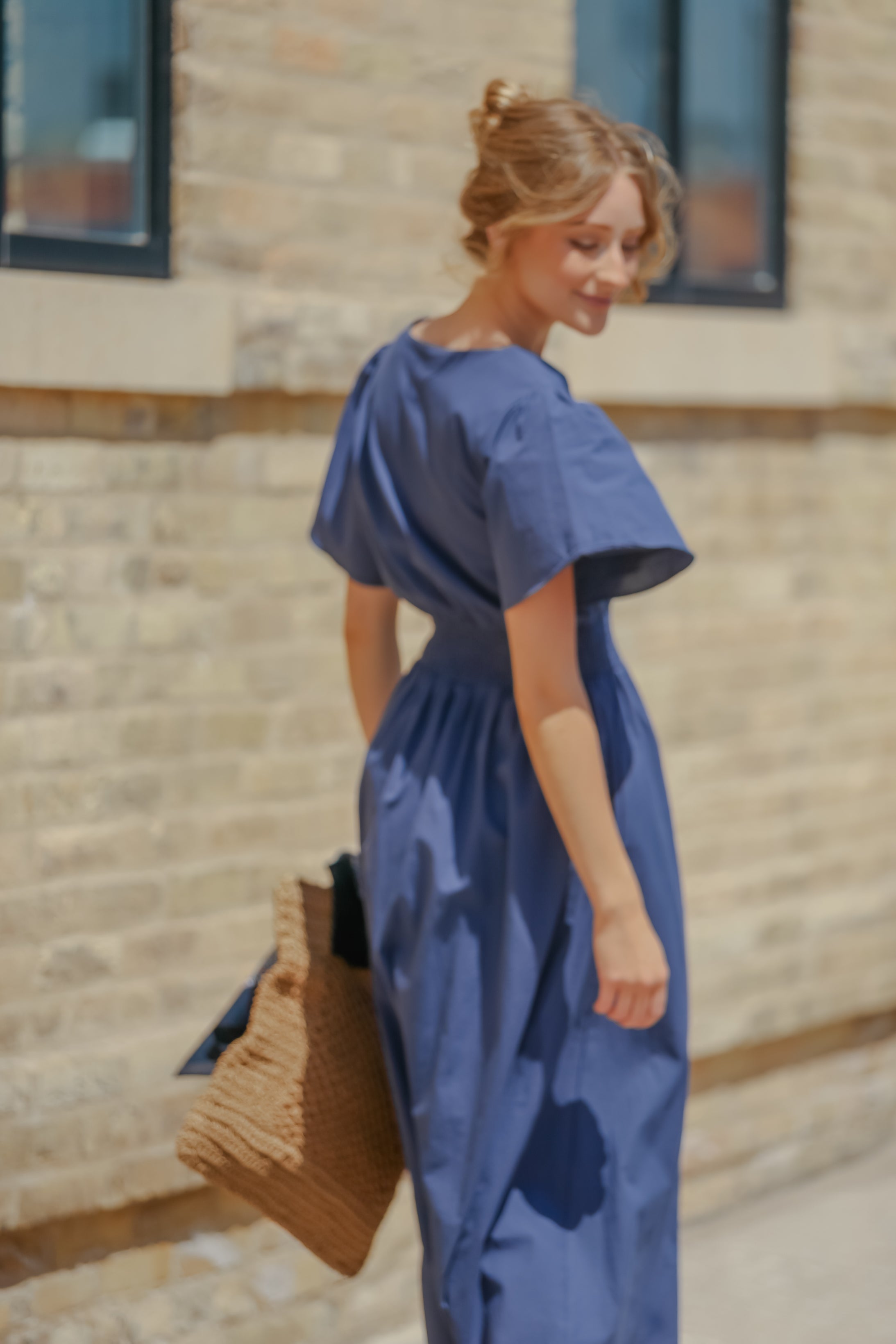 Montie Flutter Sleeve Maxi Dress - FINAL SALE Inherit Co.