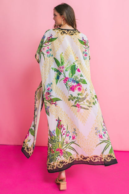 MORRO BAY WOVEN MAXI COVER UP - Love Salve