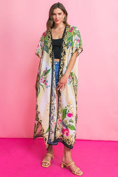 MORRO BAY WOVEN MAXI COVER UP - Love Salve