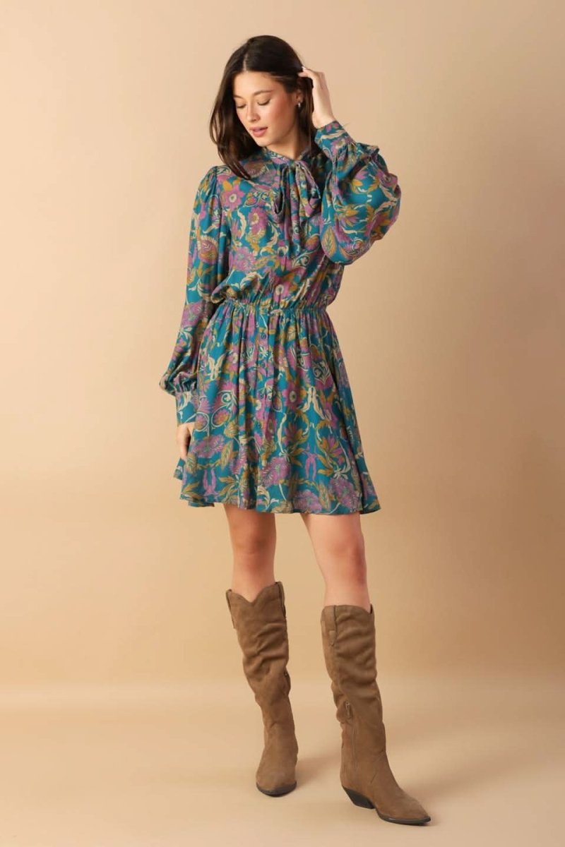 MUCH TO DO WOVEN MINI DRESS - Love Salve