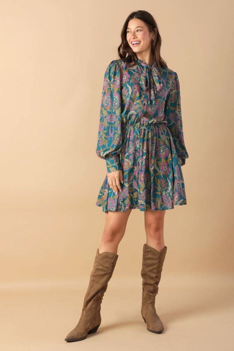 MUCH TO DO WOVEN MINI DRESS - Love Salve