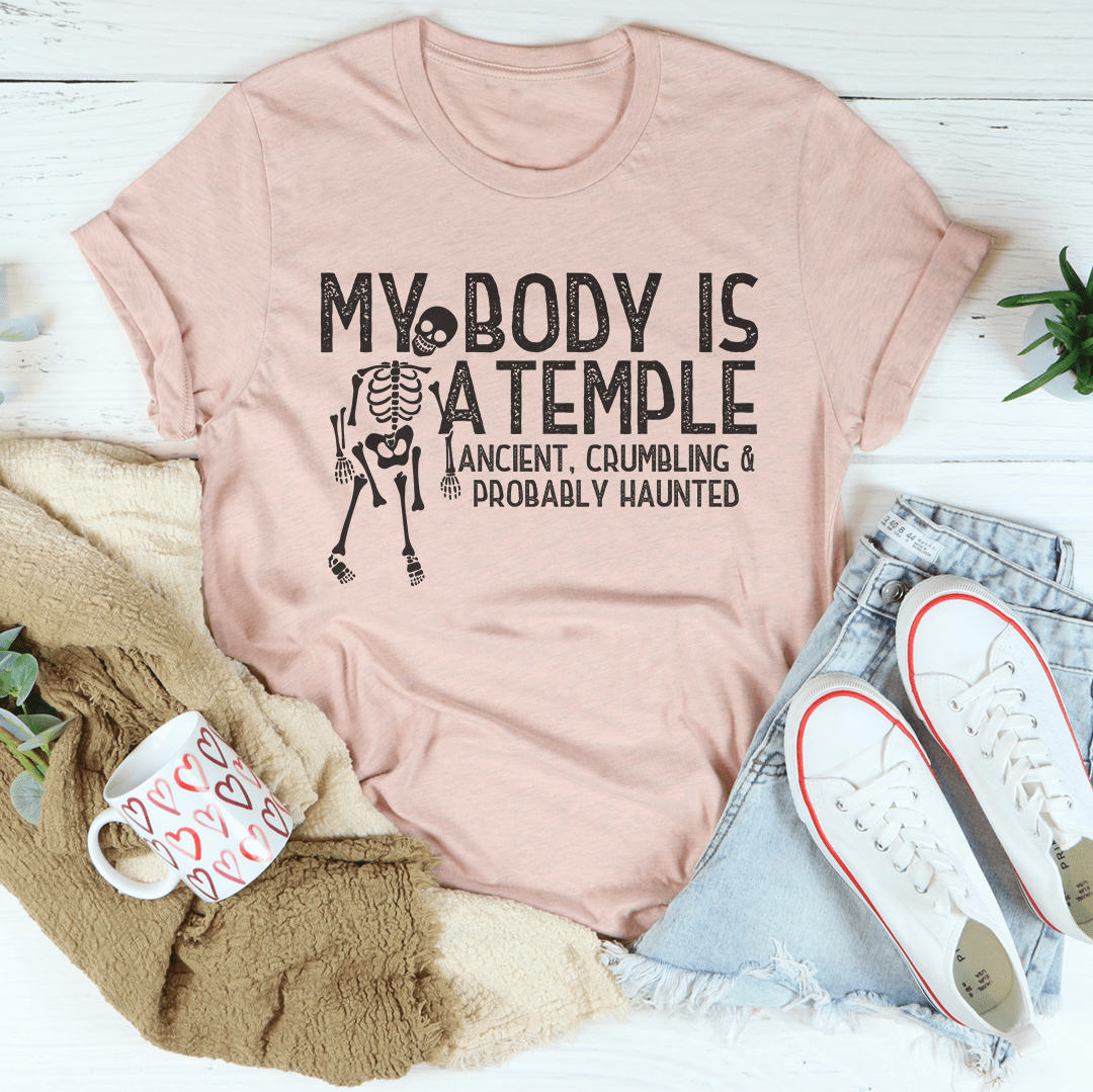 My Body Is A Temple Halloween Tee - Love Salve 