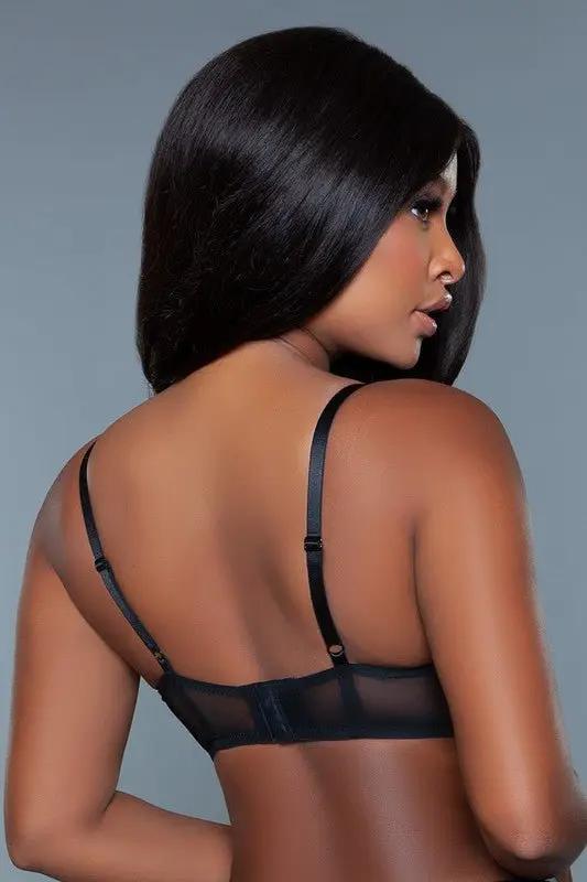 Nadine Bra Size 38 Floral Lace Balconette Elegance - Love Salve 