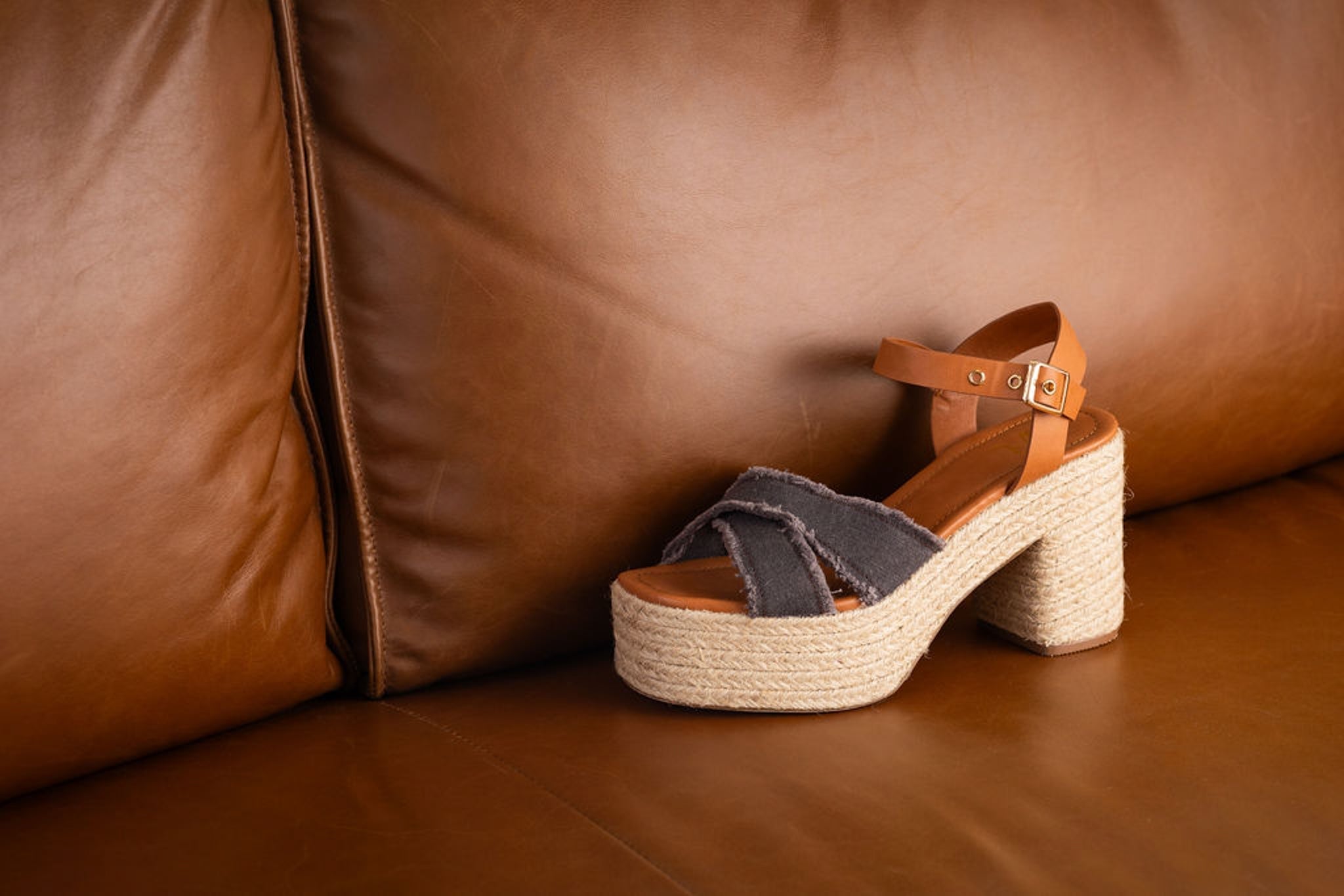 Nana Platform Sandals Black Three Point Five Inch Heel Naughty Monkey