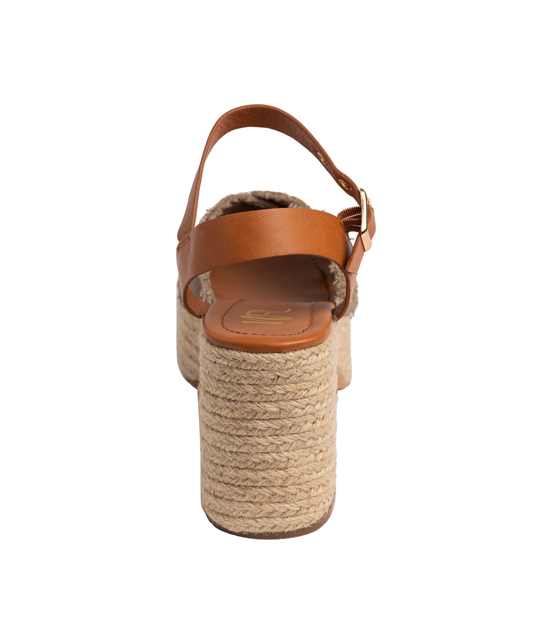 Nana Khaki Platform Sandals With Ankle Strap Footbed Naughty Monkey