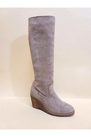 NAVAEH - WEDGES KNEE HIGH BOOTS - Love Salve
