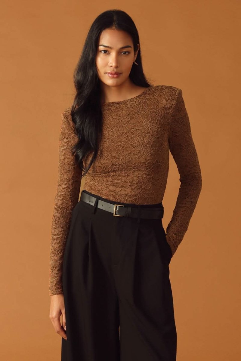 NEVER ENOUGH WOVEN LACE BODYSUIT - Love Salve 