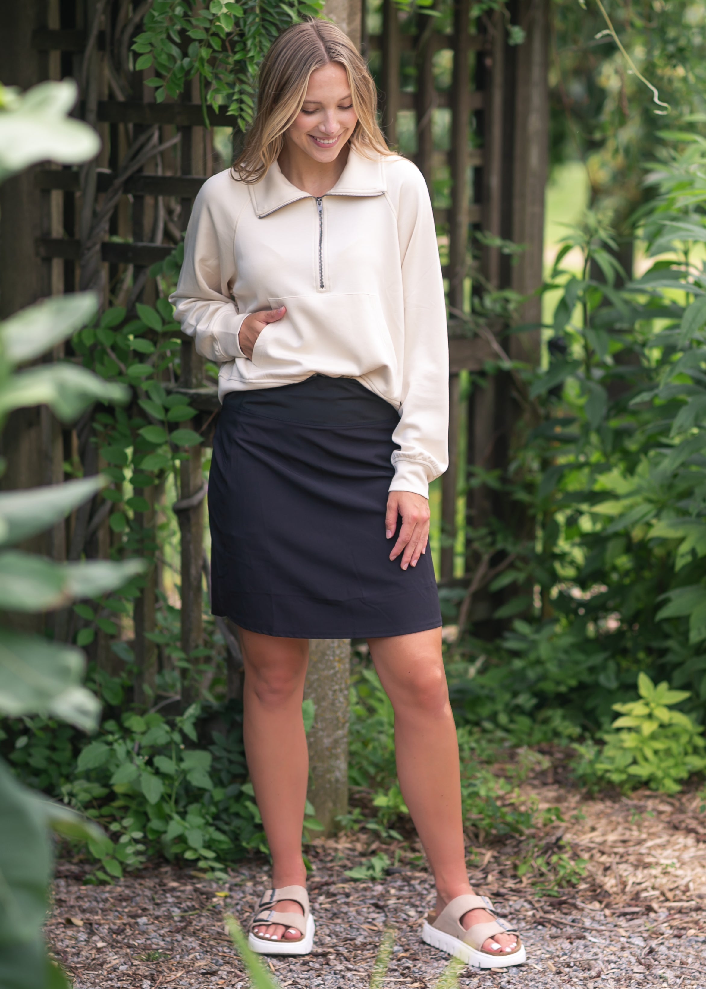 Nia High Rise Skort Inherit Co.