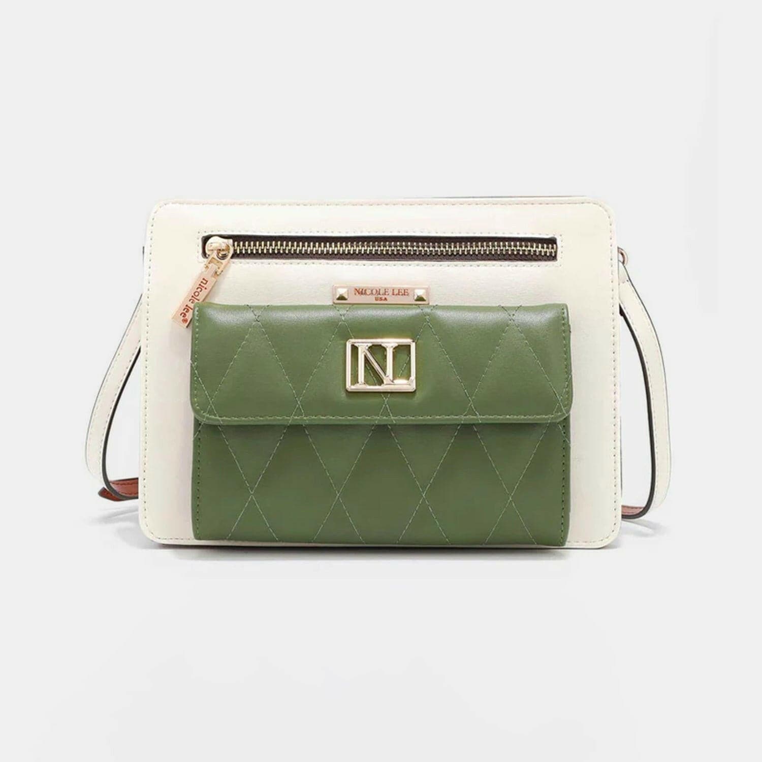 Nicole Lee USA Color Block Crossbody Bag - Love Salve