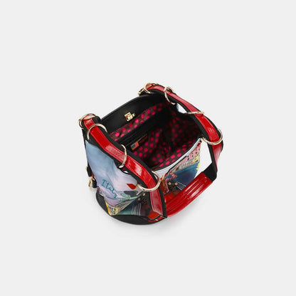 Nicole Lee USA Nylon Multifunctional Bucket Backpack - Love Salve