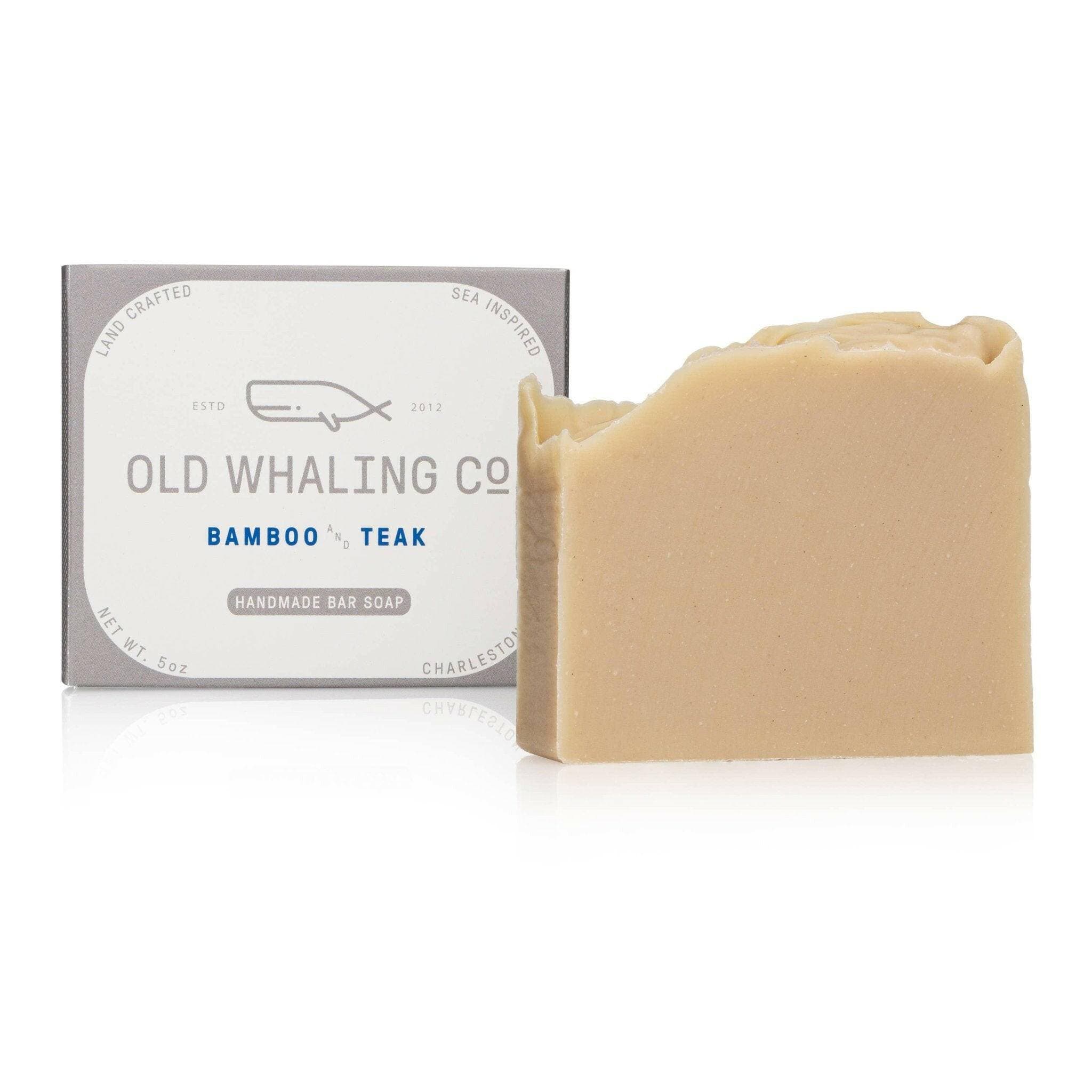 Tranquil Bamboo & Teak Exfoliating Bar SoapInfused with a soft, woody scent that inspires calmness
 Features a clean and fresh fragrance with subtle floral notes
 Top notes of Green Bamboo, Carnation, and OrcLove Salve Tranquil Bamboo & Teak Exfoliating Bar SoapSoap