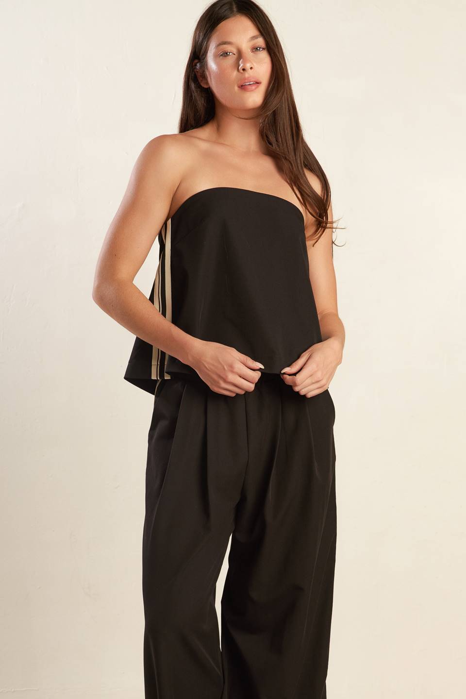 ONE MORE TIME WOVEN TOP - Love Salve