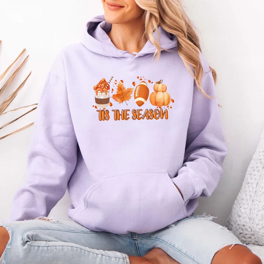 Tis The Season Fall Vibes Hoodie Adorb Custom Tees