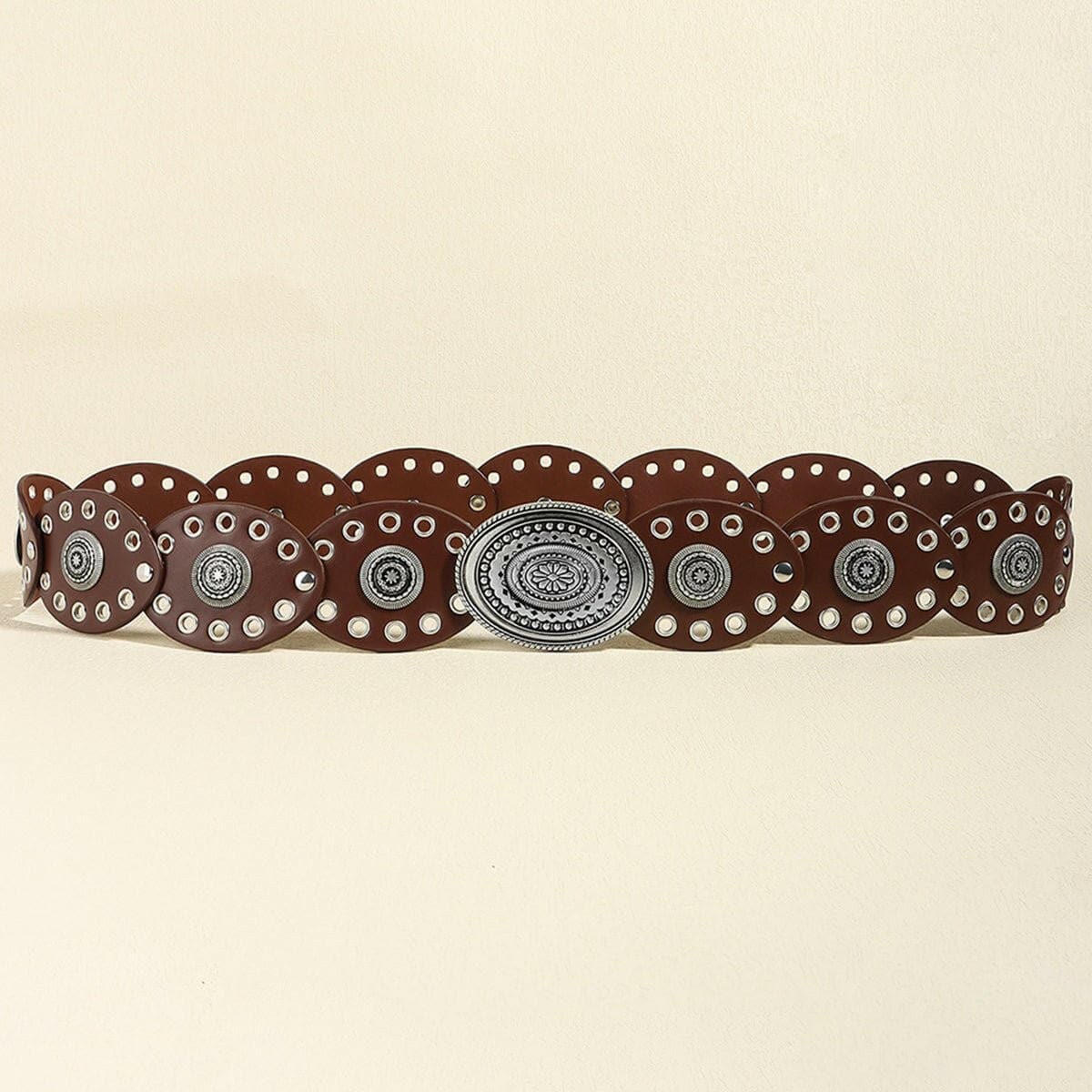 Oval PU Belt - Love Salve