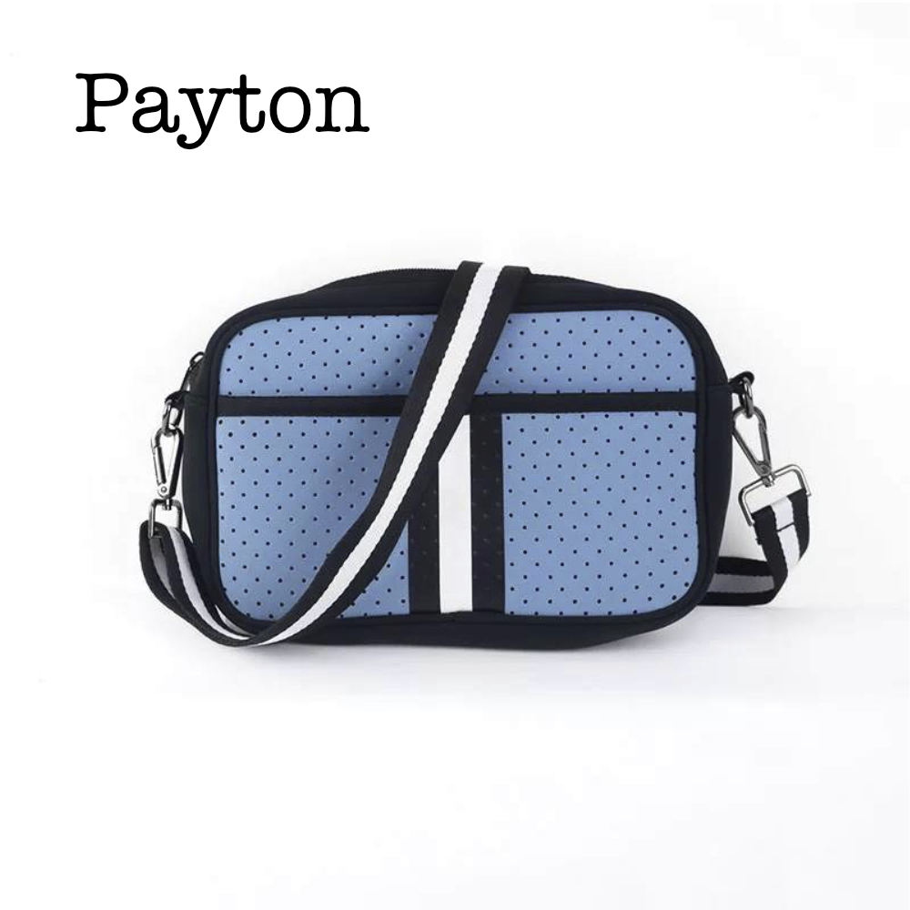 Neoprene Compact Crossbody Bag for Travel and Everyday Use