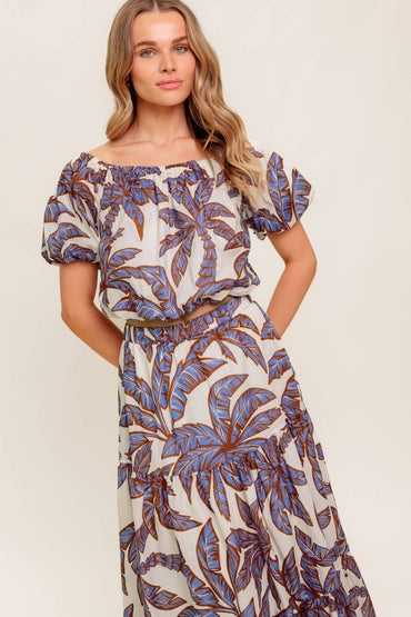 PETAL WALTZ WOVEN TOP - Love Salve