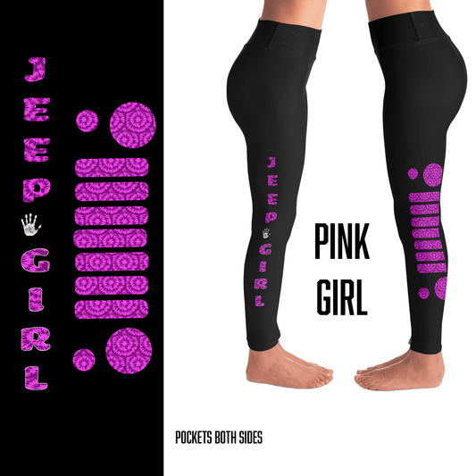 Jeeper Girl Black and with Pockets Colors, Reflective, or Glitter MM
