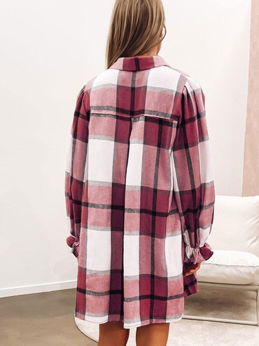 Everyday Plaid Dress